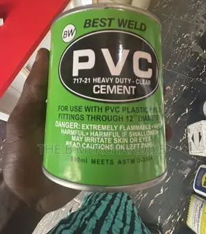 1-pint Heavy Duty Clear Pvc Cement