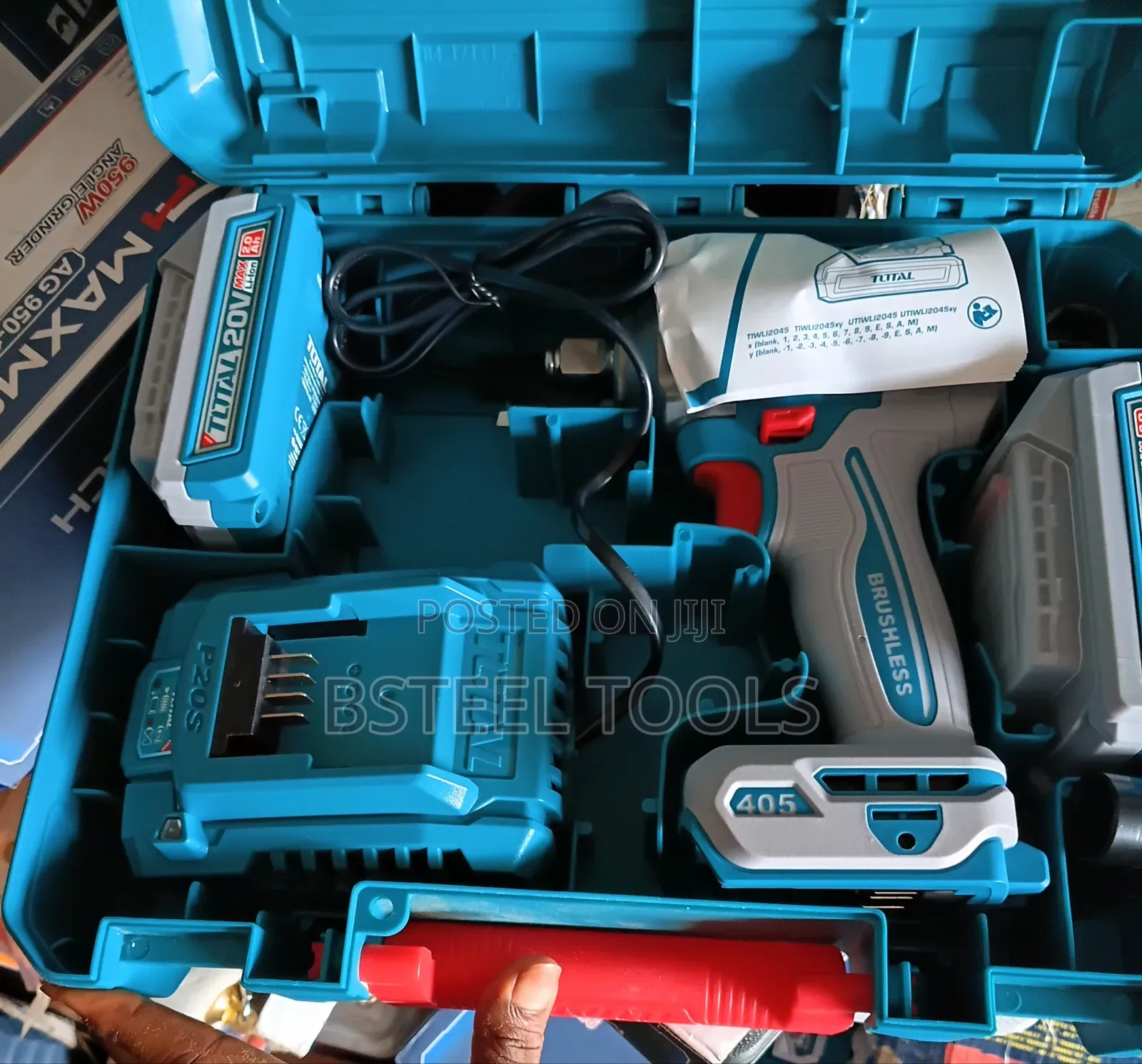 Total Cordless Impact Wrench – Powerful Portable Heavy Duty Tool