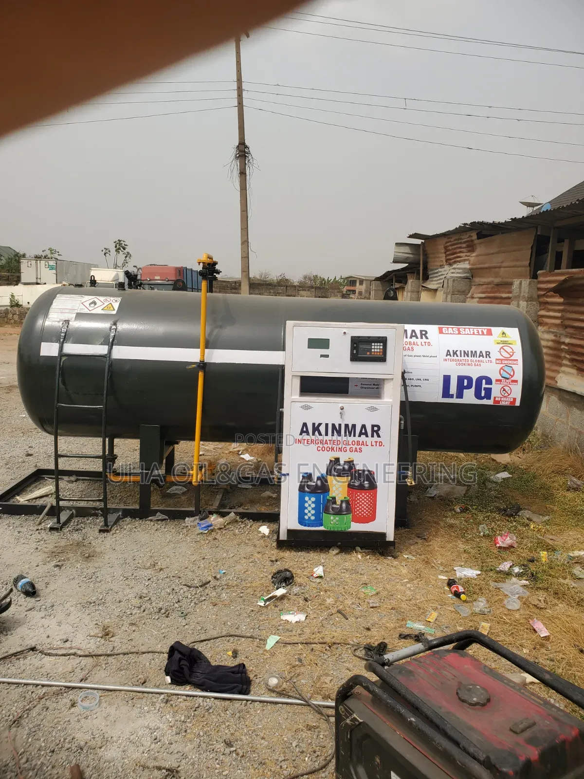 2.5 Tons Gas Tank and Dispenser