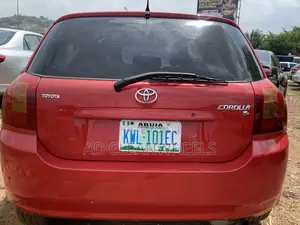 Toyota Corolla 2004 Red
