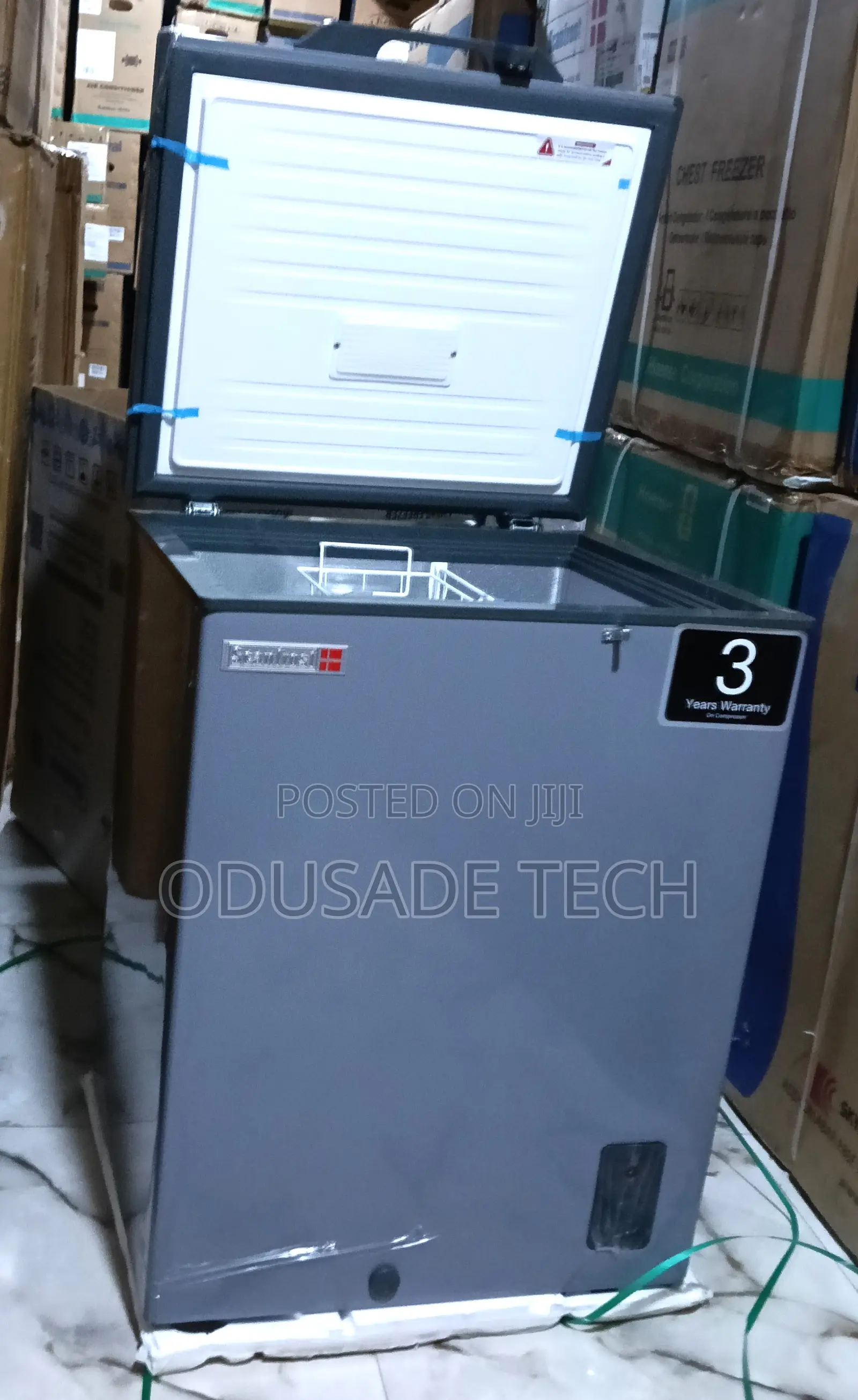 Scanfrost 150l Freezer – Sfl151-Ecofresh Model