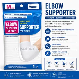 Elbow Supporter White 24cm (1pcs)