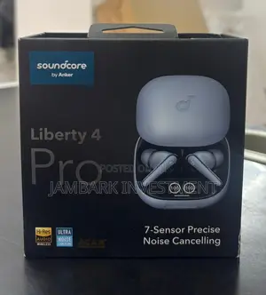 Soundcore Liberty 4 Pro True Wireless Noise Cancelling Earbuds - Blue