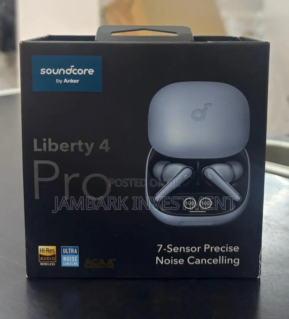 Soundcore Liberty 4 Pro True Wireless Noise Cancelling Earbuds - Blue