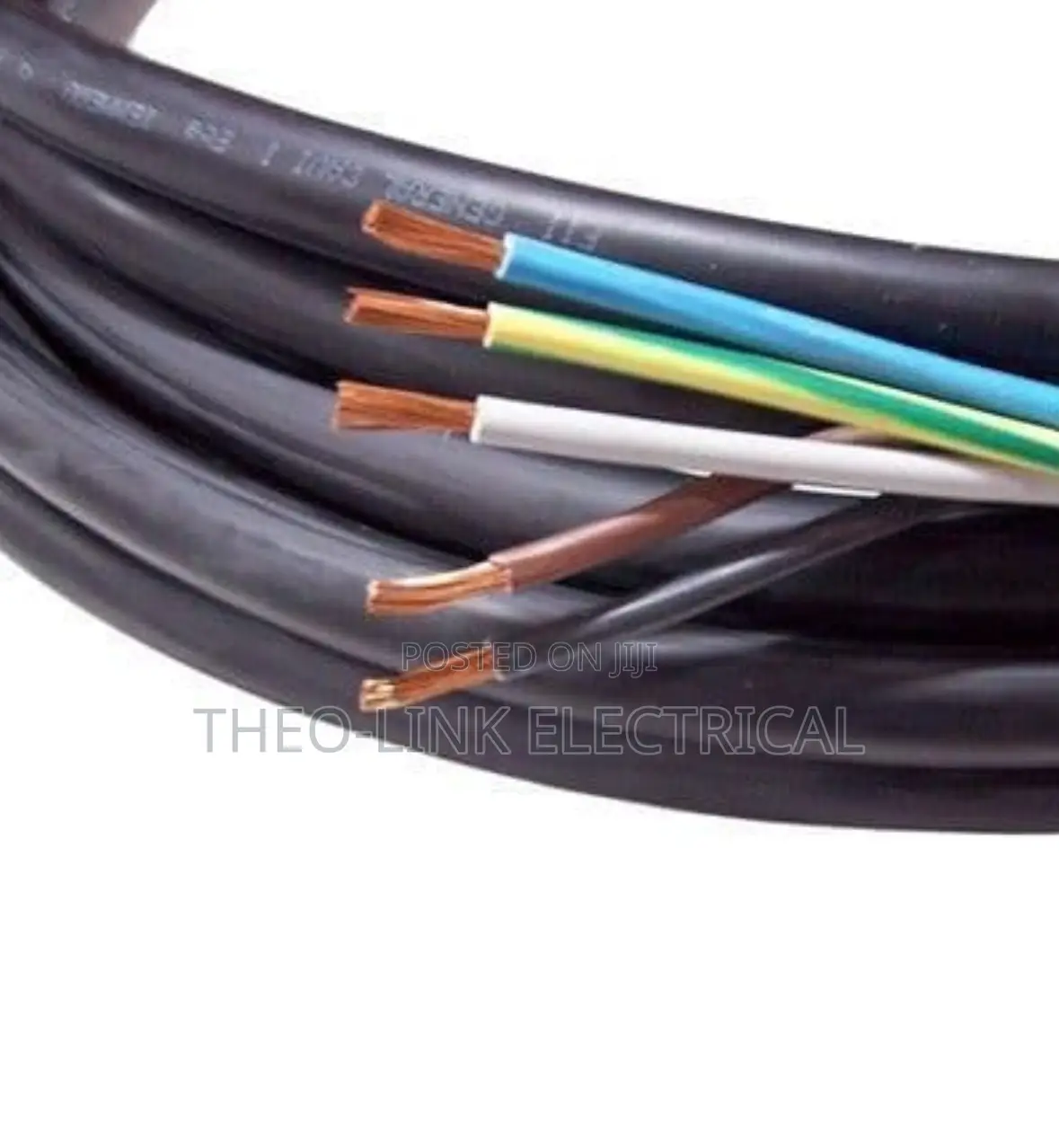 6mm 5core Flexible Wire