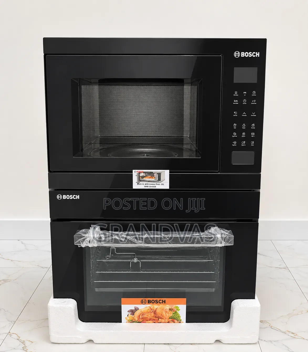 Bosch Inbuilt Digital Control Air Fryer Oven Digital Microwave