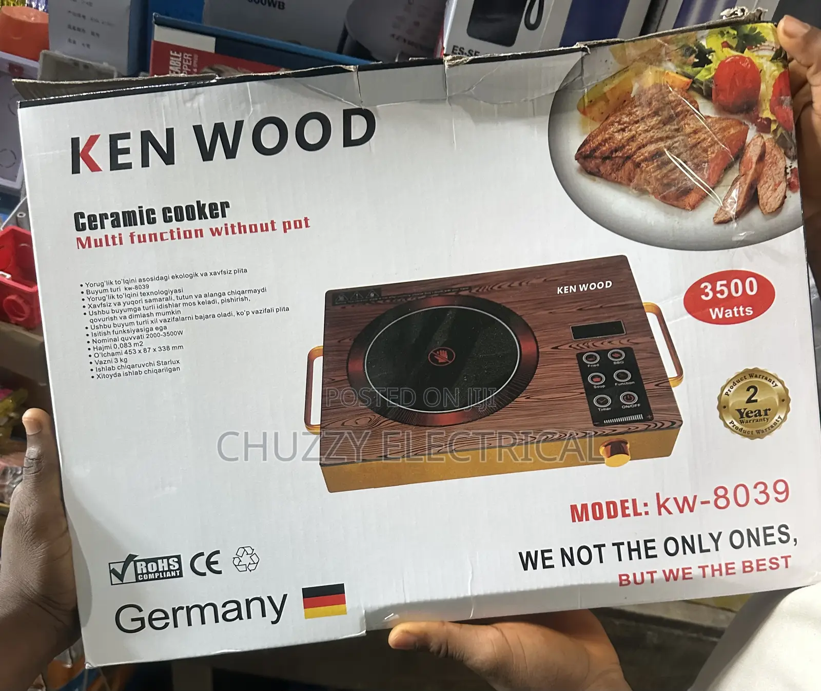 Ken Wood Ceramic Cooker