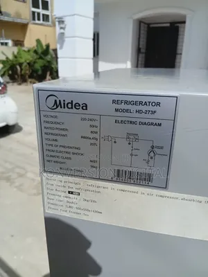 Midea Refrigerator ( Model Hd 273f)