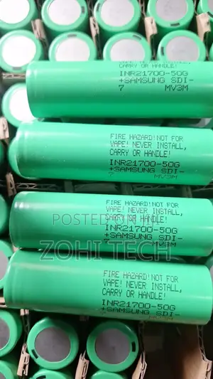 21700 5a 3.7v Lithium Battery Cell