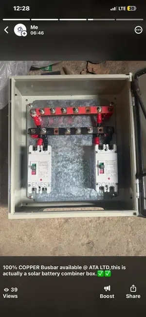 Breaker Battery With Busbar