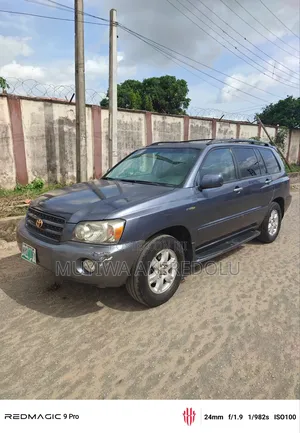 Toyota Highlander 2003 Blue