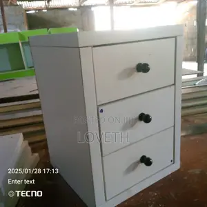 Wooden Bedside Cabinet (2-Drawer) – Very Clean Condition