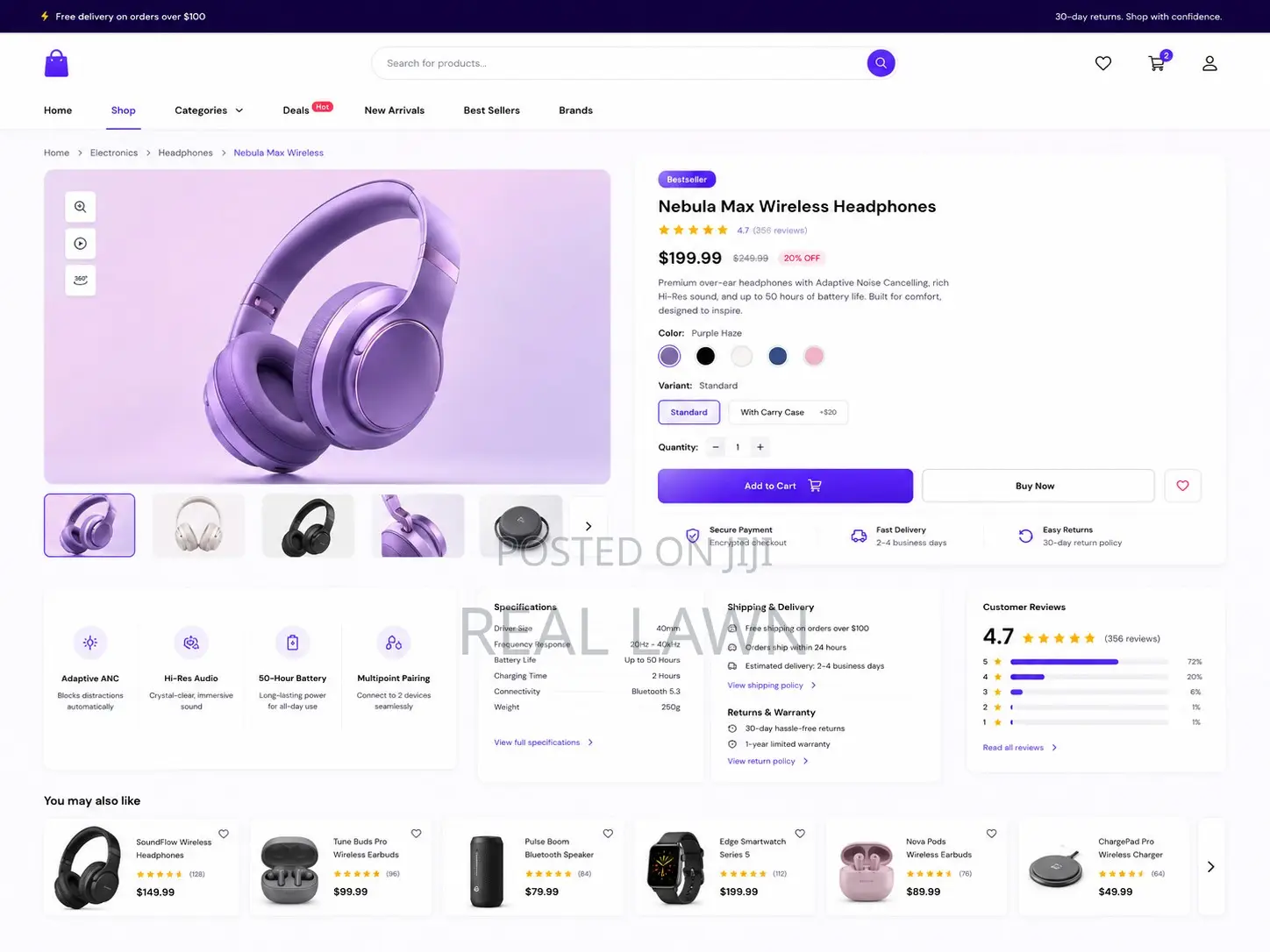 E-Commerce Website Developer With Online Payment Integration
