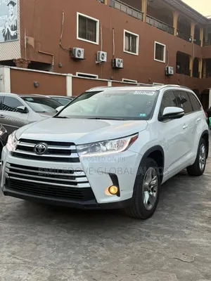 Toyota Highlander Limited V6 4x4 (3.5L 6cyl 6A) 2016 White