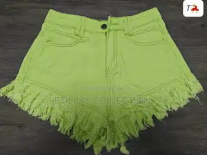 Light” Frayed Shorts