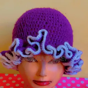 Crochet Ruffles Hat