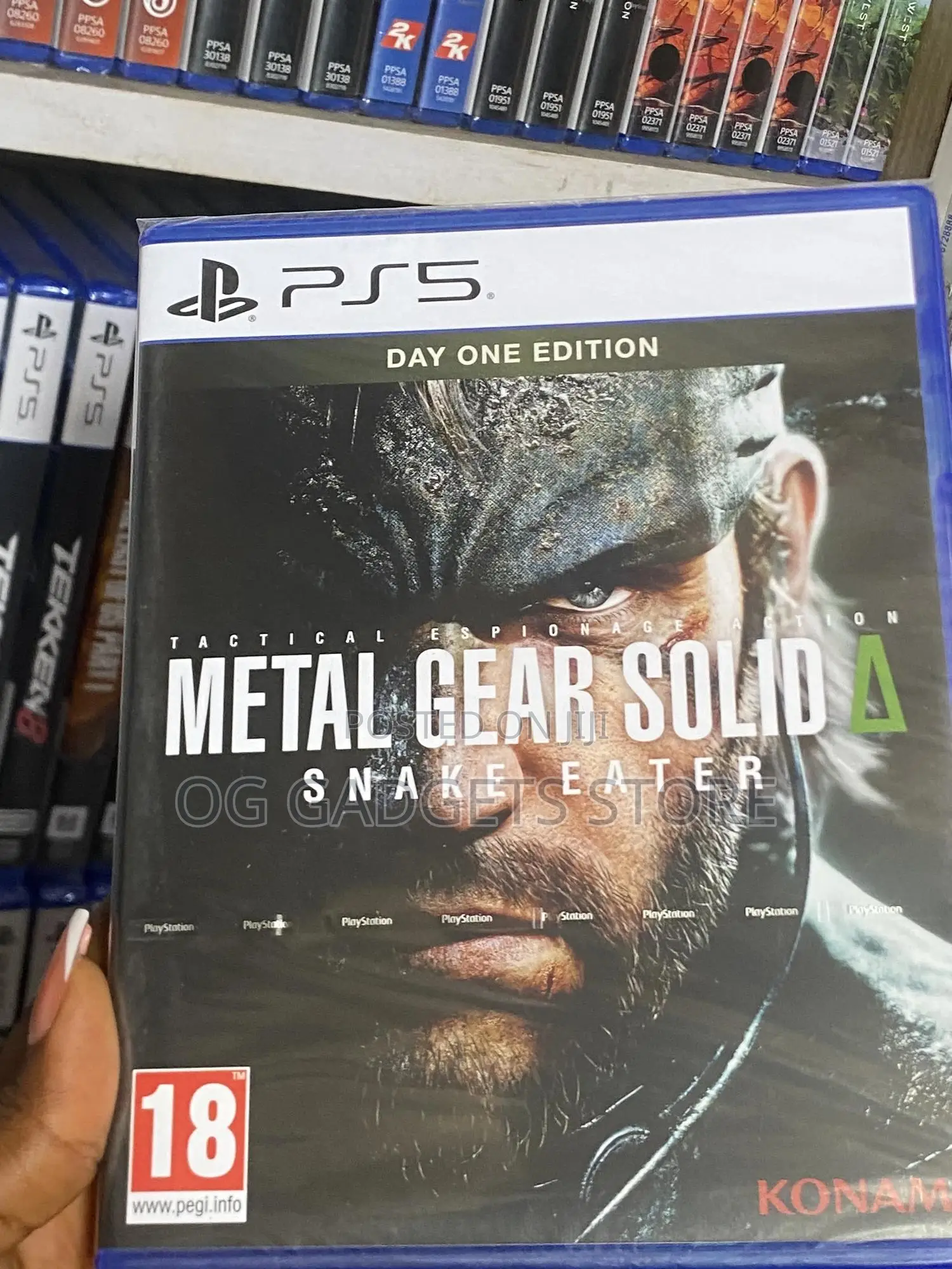 Ps5 Metal Gear Solid Snake Eater