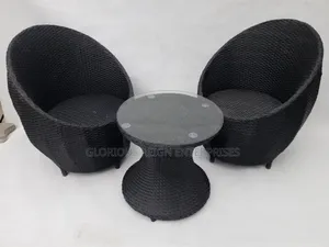 Black Outdoor Me and Seats