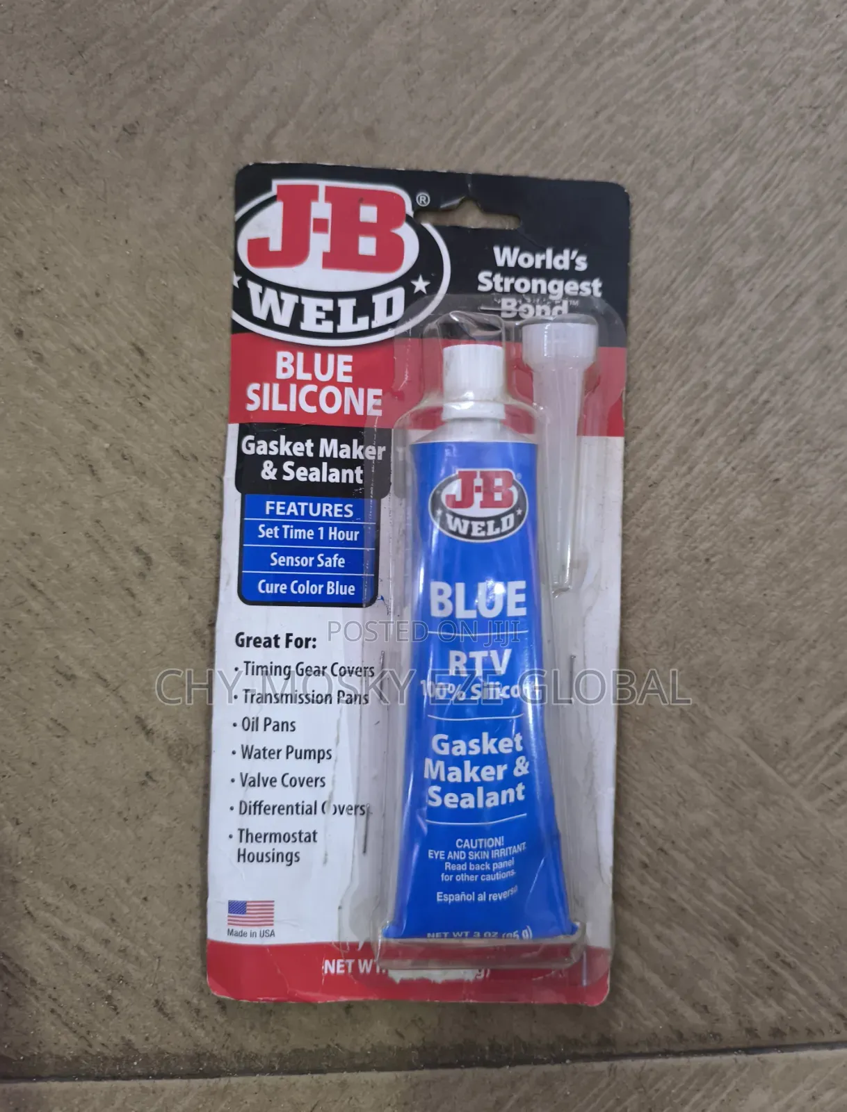 Jb Weld Blue Silicone Gasket Maker Sealant (85g)
