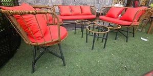 Outdoor Rattan Chair With Table