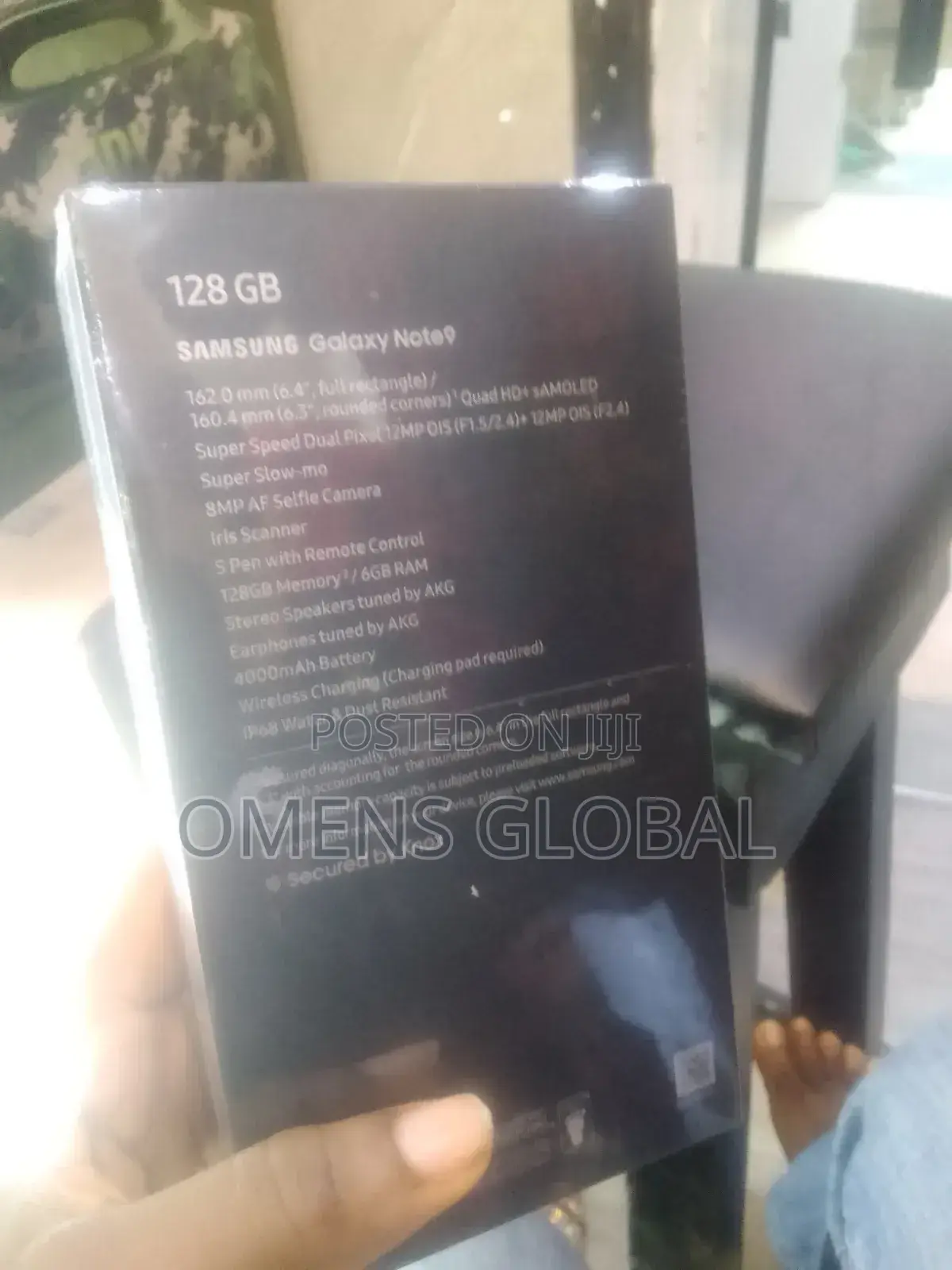 New Samsung Galaxy Note 9 128 GB Blue