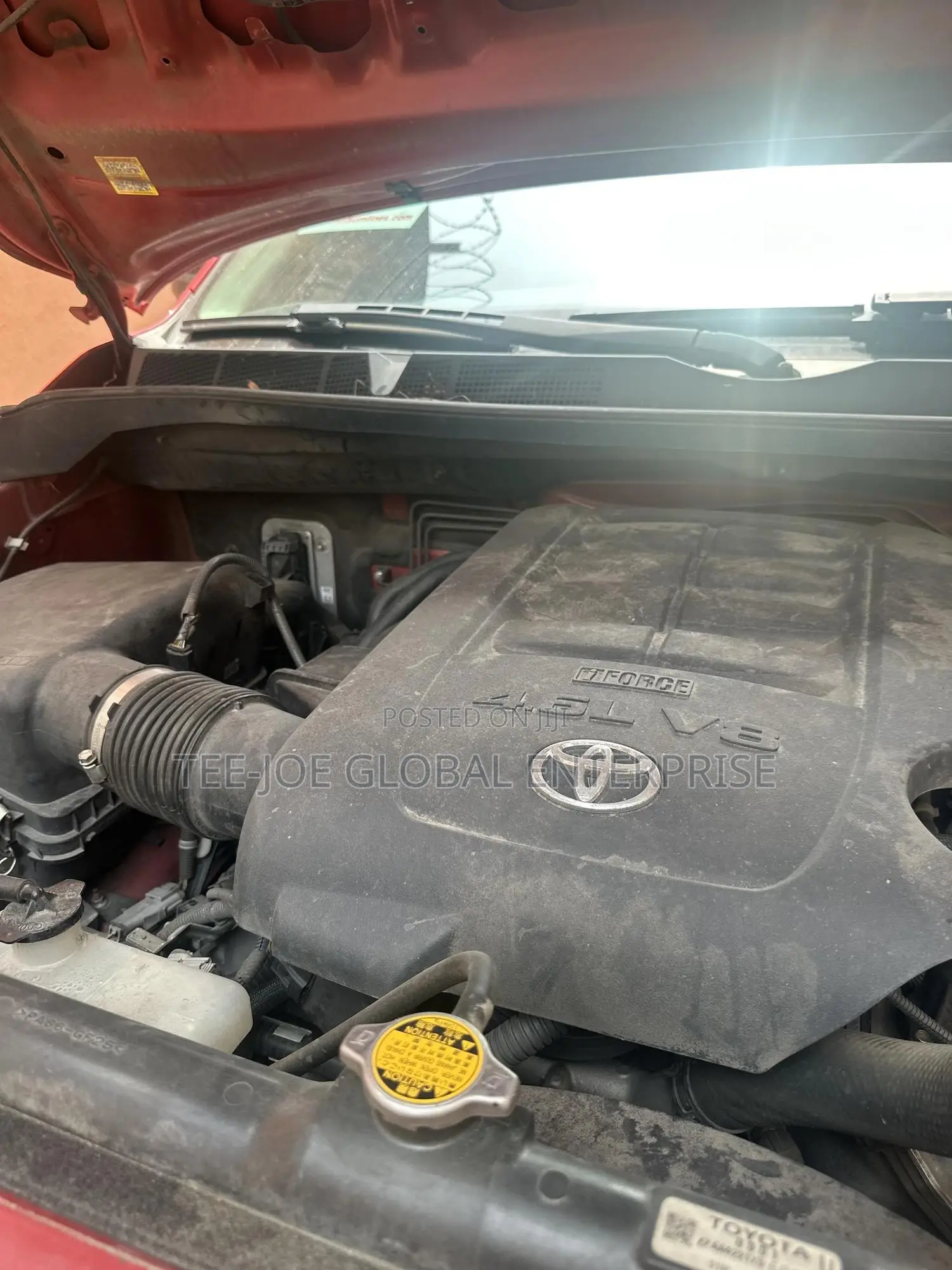Toyota Tundra CrewMax 4x4 4.6L V8 2013 Red