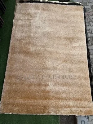 Modern Fluffy Center Rug 5x7 Feet