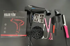 Hair Dryer and Complete Accessory Package