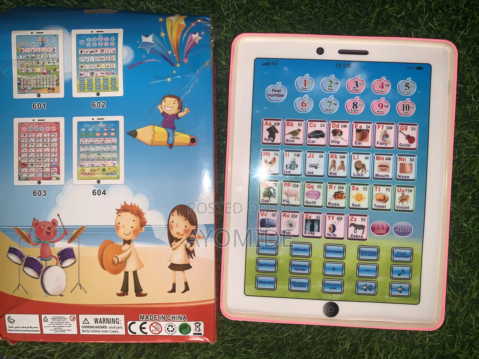 Kids Educational Learning Tab