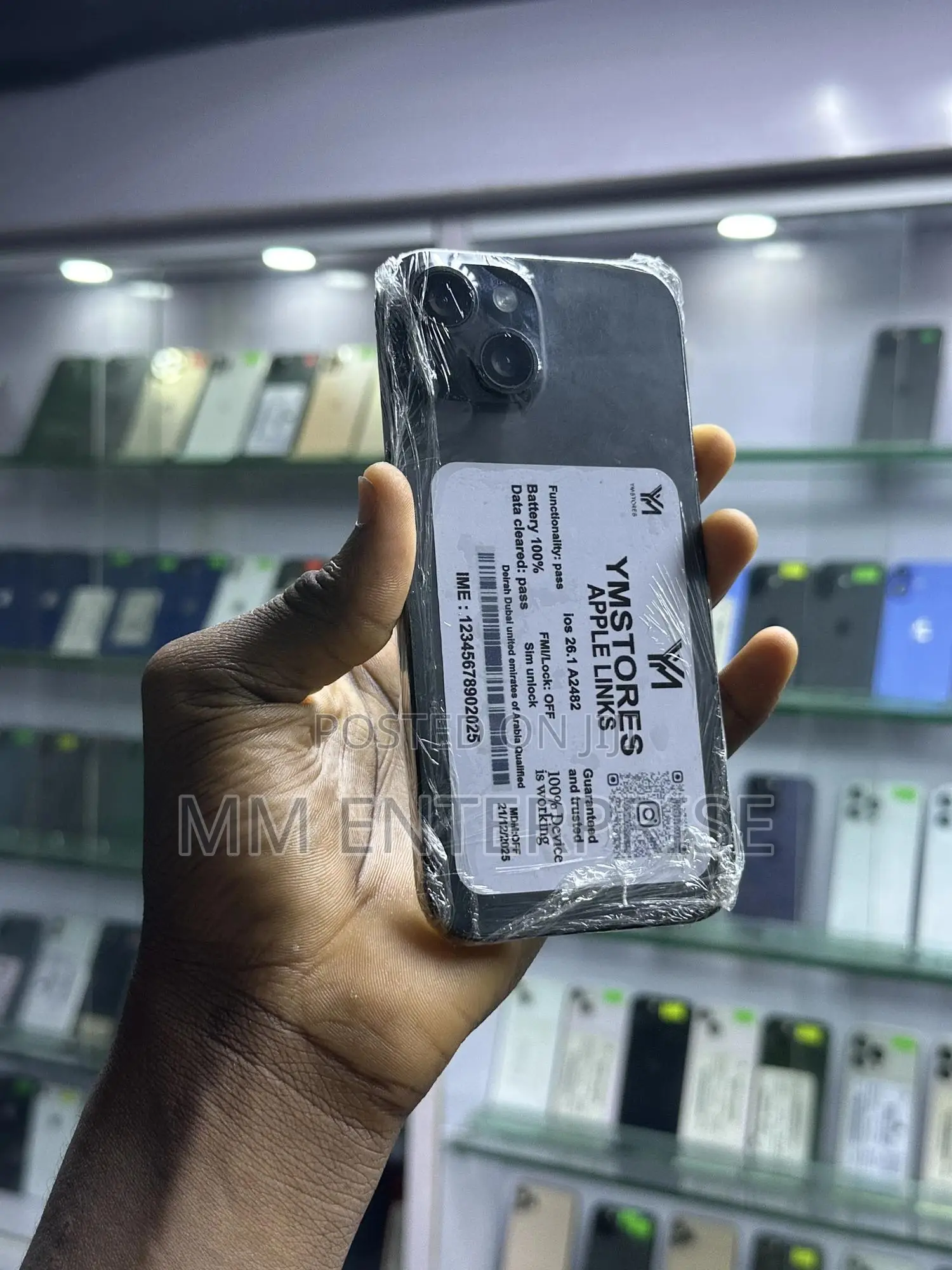 Apple iPhone 15 256 GB Black
