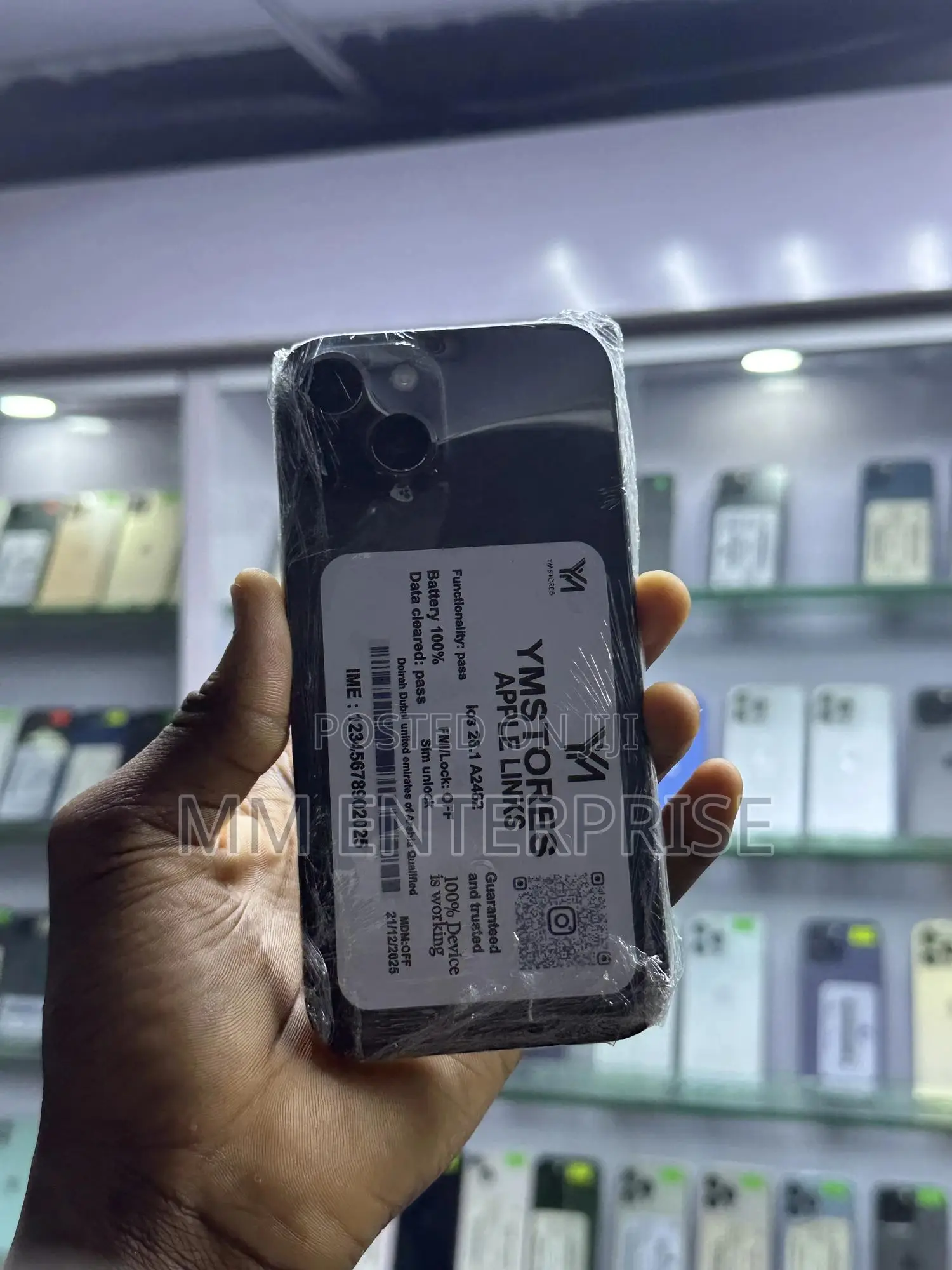 Apple iPhone 15 256 GB Black