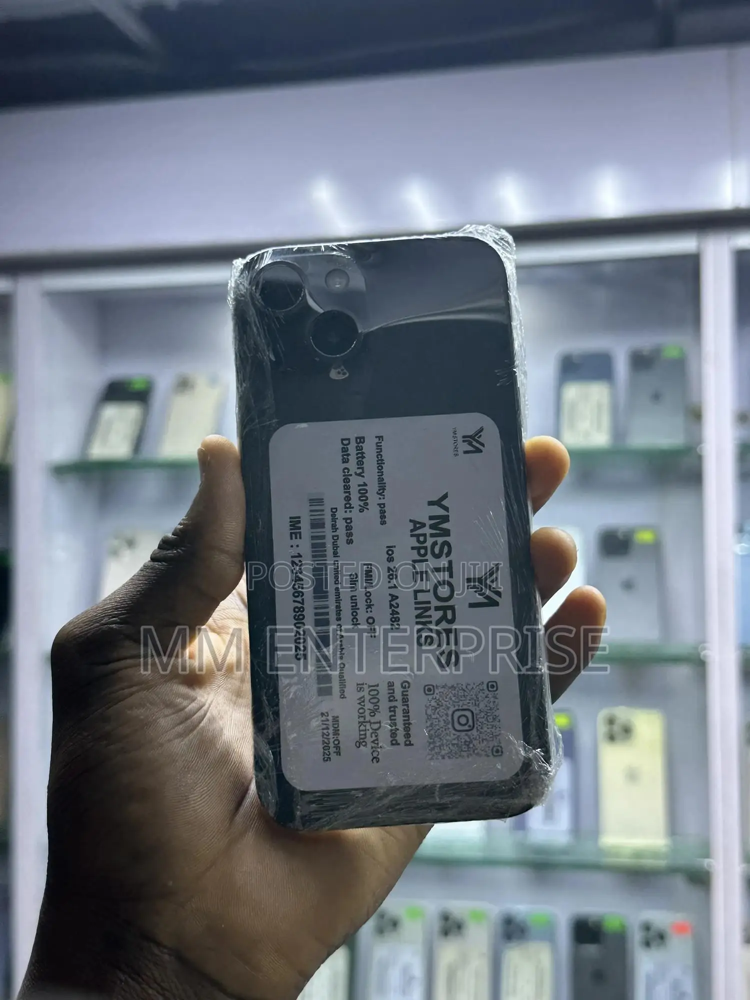 Apple iPhone 15 256 GB Black