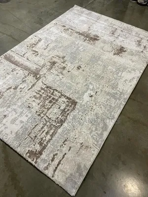 Brown and Beige Turkish Rug
