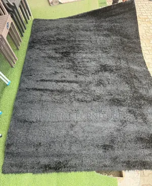 Modern Fluffy Center Rug 7x10 Feet