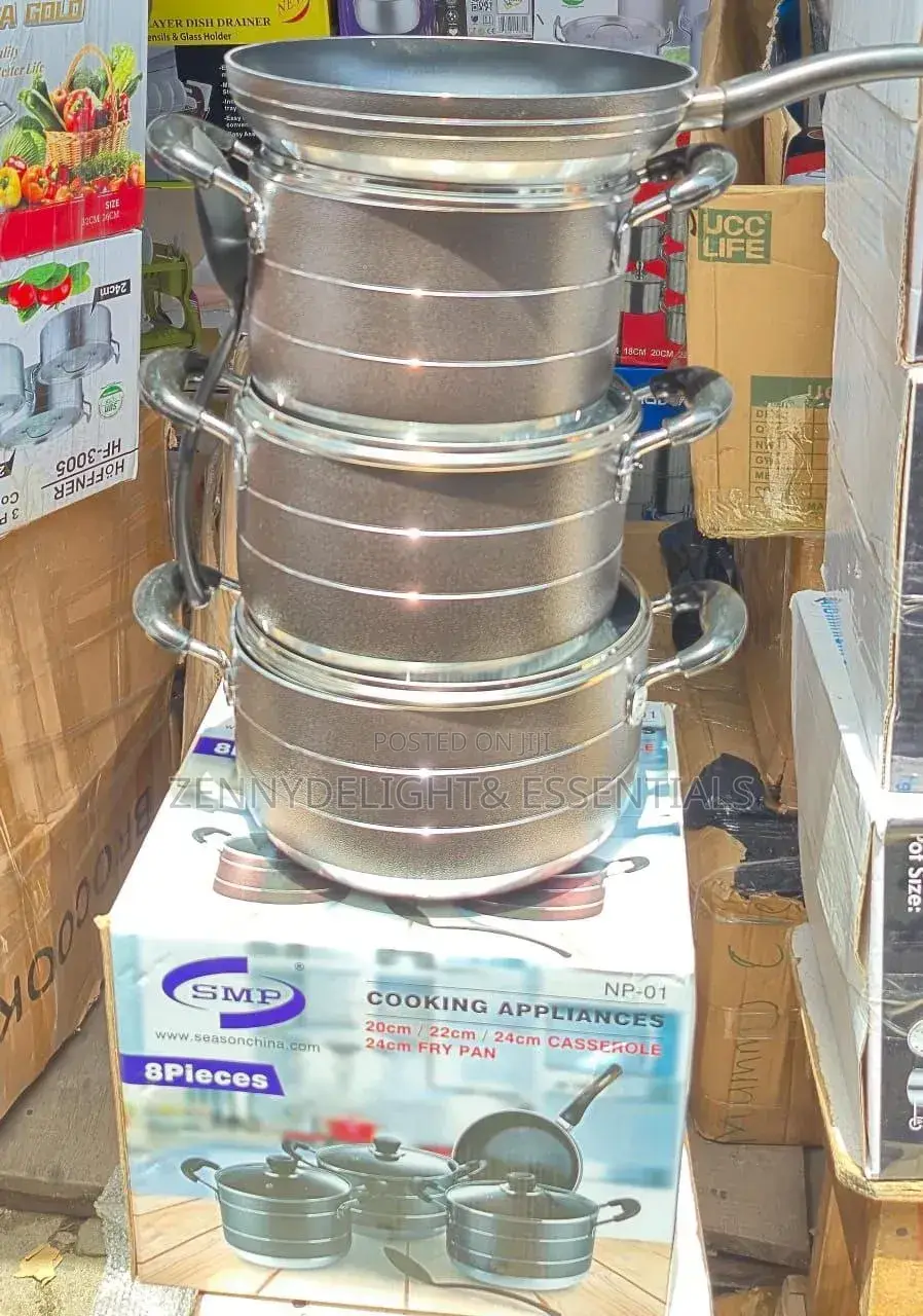 Nonstick Pot and Aluminum Pot