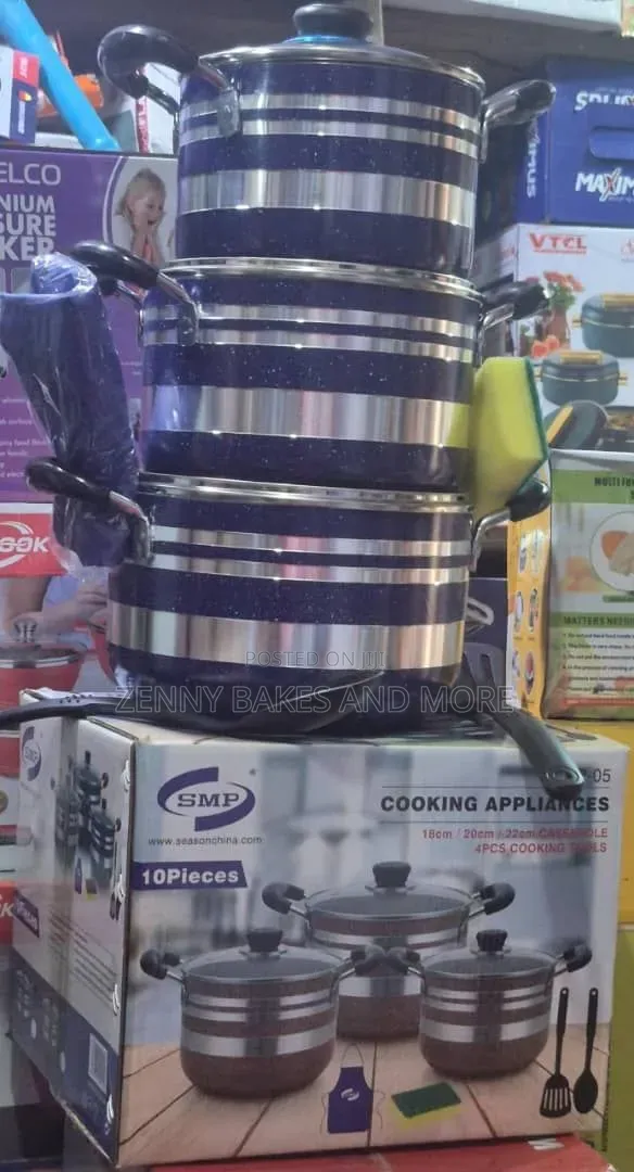 Nonstick Pot and Aluminum Pot
