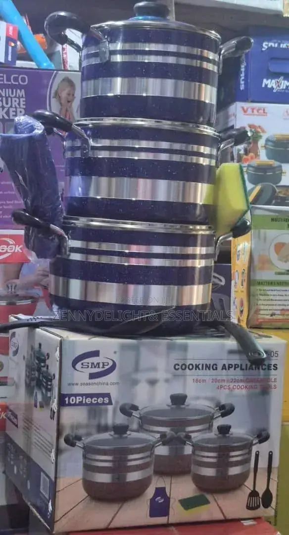 Nonstick Pot and Aluminum Pot