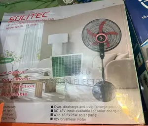Rechargeable Solar Fan