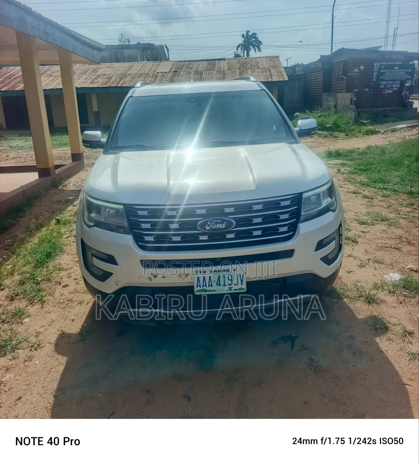 Ford Explorer 2016 White