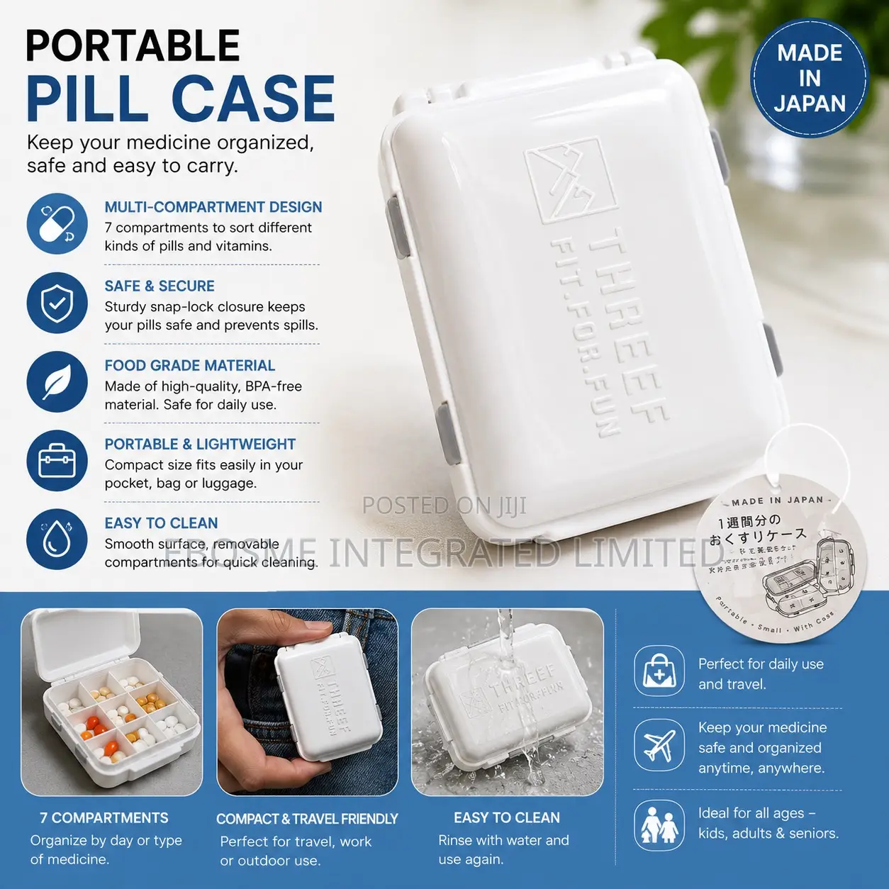 Portable Pill Case