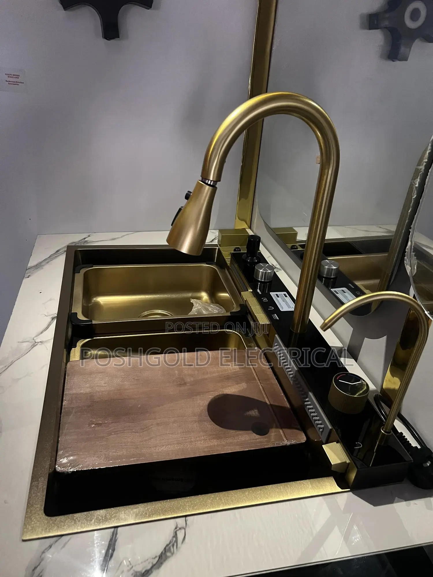 Gold Smart Kitchen Sink
