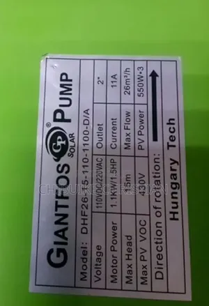 1.5hp Ac/Dc Solar Surface Pump