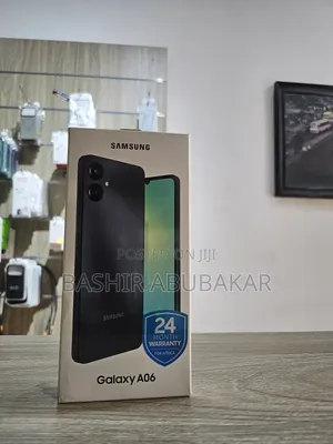 New Samsung Galaxy A06 128 GB Black