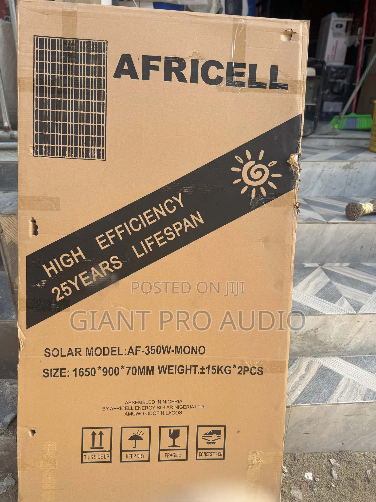 Africell Af-350w-Mono Solar Panel