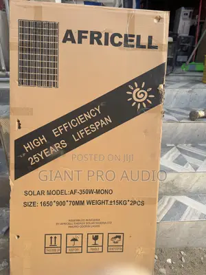 Africell Af-350w-Mono Solar Panel
