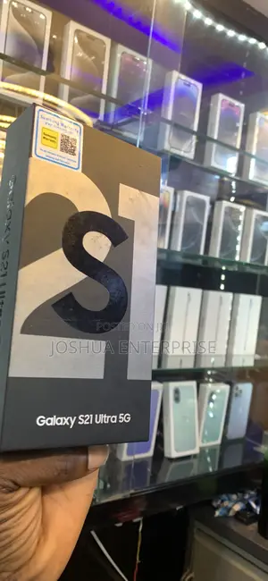 New Samsung Galaxy S21 Ultra 5G 512 GB Black