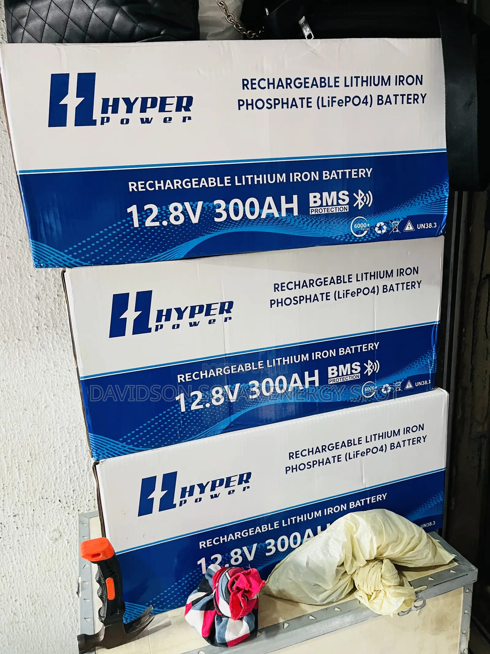 300arh 12.8v Hyper Solar Lithium Ion Battery