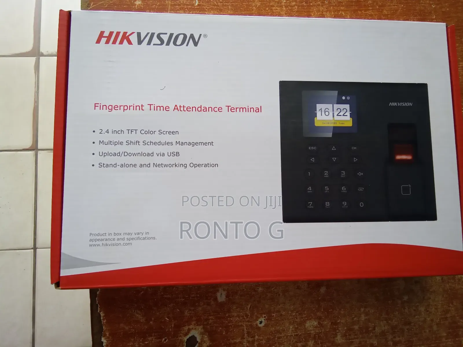 Hikvision Biometric Attendance Register