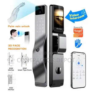 Palm Vein 3d Face Recognition Automatic Smart Digital Lock