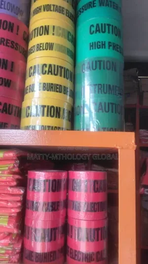 High Voltage Caution Tape